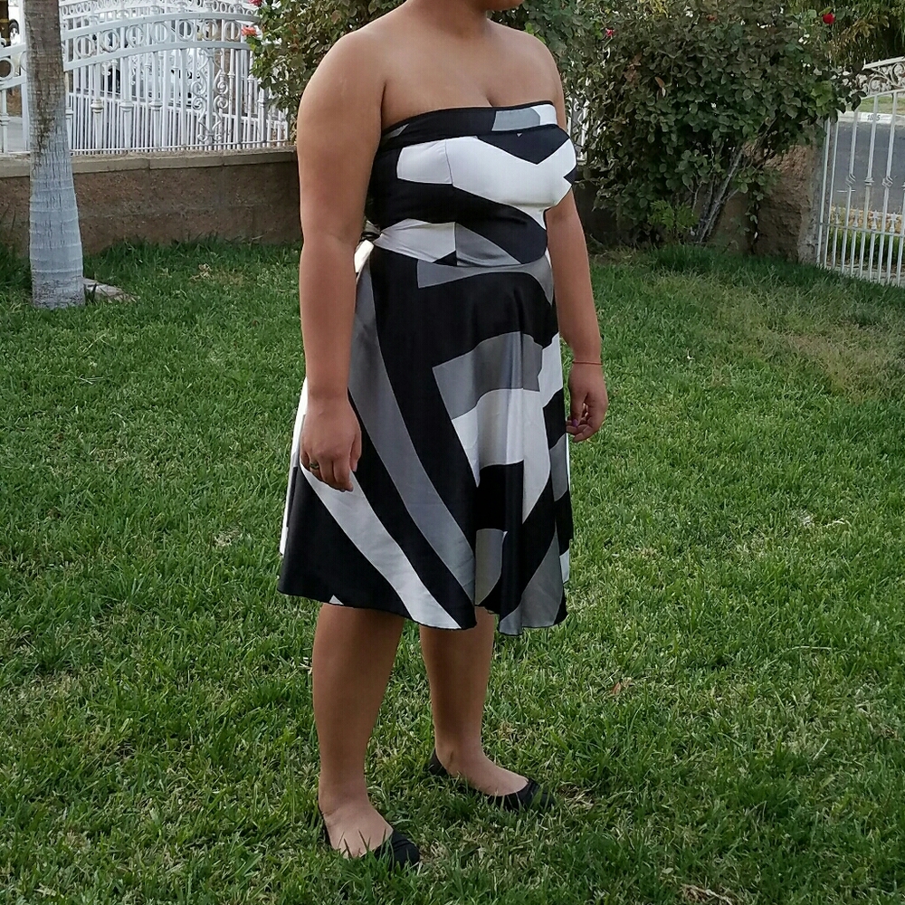 FE Fashion USA Strapless Dress Size XL